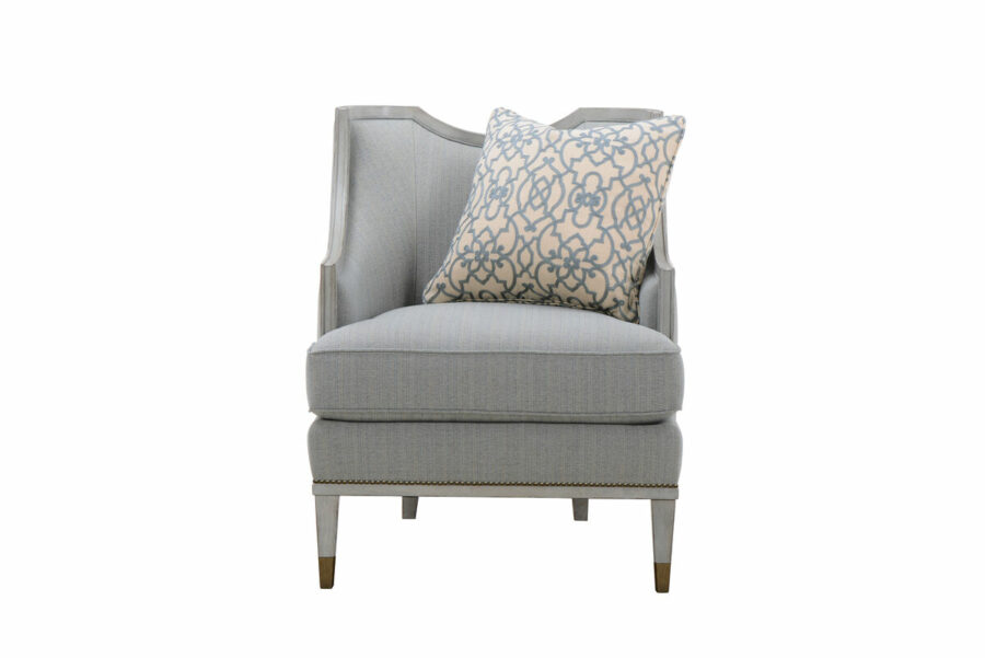 Harper Vintage Blue Armchair